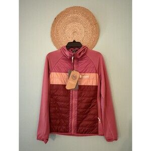 NWT Cotopaxi Capa Hybrid Insulated Hooded Jacket Sangria & Burgundy sz Small